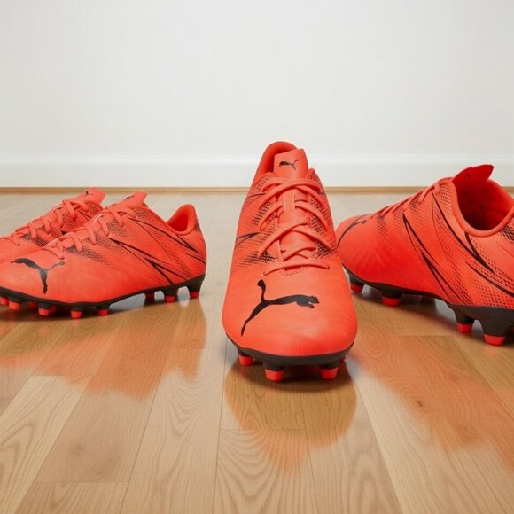 PUMA Attacanto II Firm Artificial Ground Soccer Cleats Men Size 11 Orange main image 3